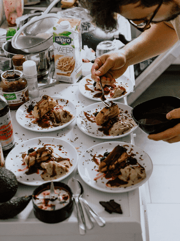 plates of food